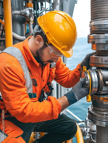 Workers with the skills and technology to operate oil and gas refineries, electricity and petroleum extraction. Maintenance and industrial equipment