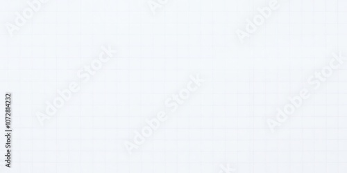 checkered sheet of white paper with crisp and clean lines, template, flat, background