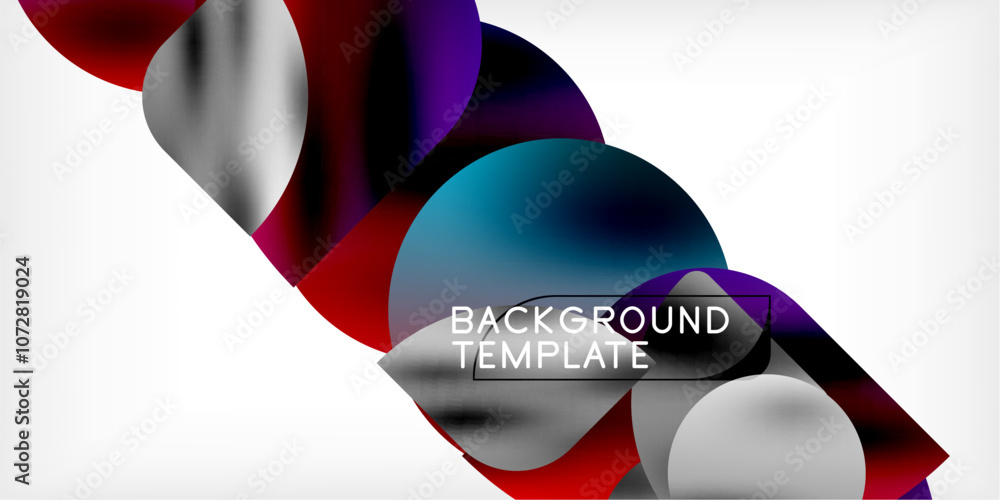 Triangles, circles, petals geometric shapes illustration Triangles, circles, petals geometric shapes illustration