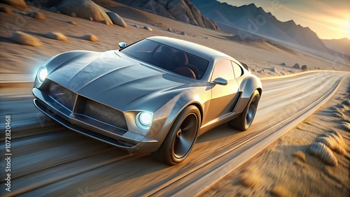 Need for speed car racing game in city light 
