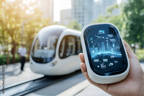 Innovative urban transportation enhances smart city infrastructure through sustainable technology