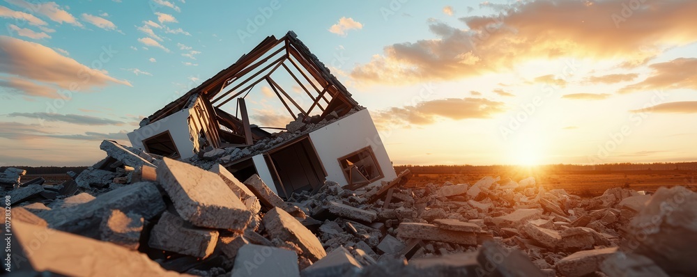 Obraz premium Earthquake Damage Coverage with Complete Restoration Special coverage for earthquakerelated damage, including total restoration