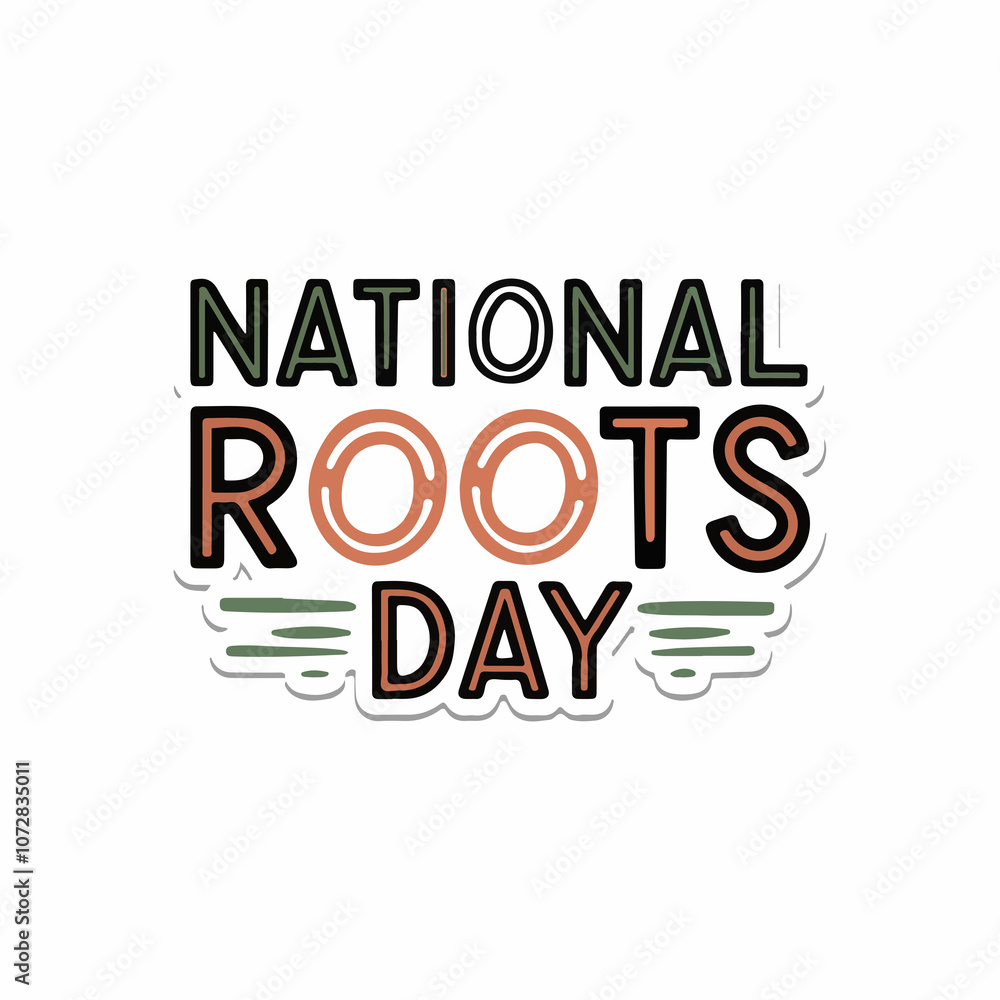 National Roots Day vector illustration design