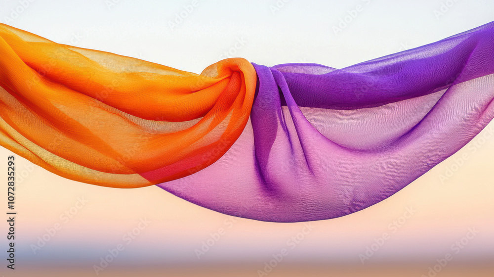 Colorful silk fabrics create a vibrant and dreamy atmosphere, perfect for fashion and artistic projects. Colorful silk fabrics create a vibrant and dreamy atmosphere, perfect for fashion and artistic projects.