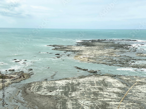 View of Kaikoula as famous of whale watching in Southe Island of New Zealand 2023 Feb.15 photo