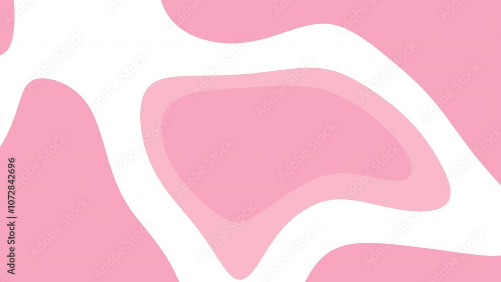 Abstract pink and white background perfect for feminine designs, web graphics, social media posts, and pastelthemed projects. Wavy, soft shapes. 4k Abstract pink and white background perfect for feminine designs, web graphics, social media posts, and pastelthemed projects. Wavy, soft shapes. 4k