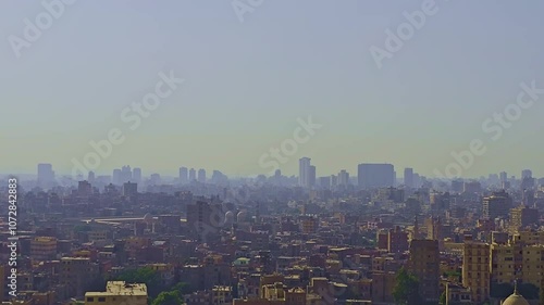A view of a city from a hill