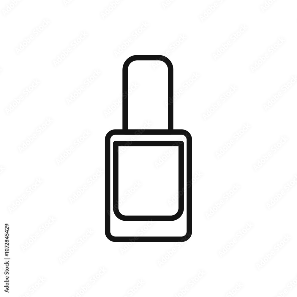 Nail Polish Icon vector line logo art Nail Polish Icon vector line logo art