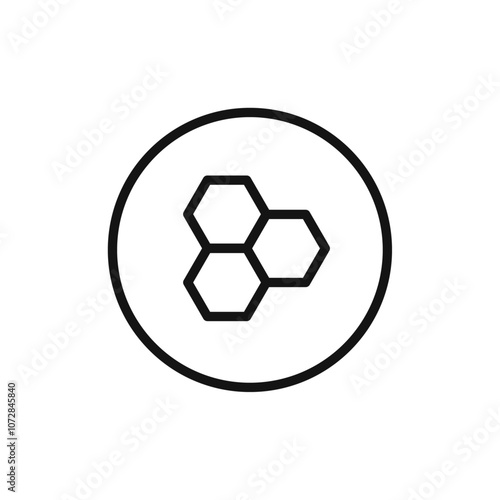 propolis icon vector line logo art