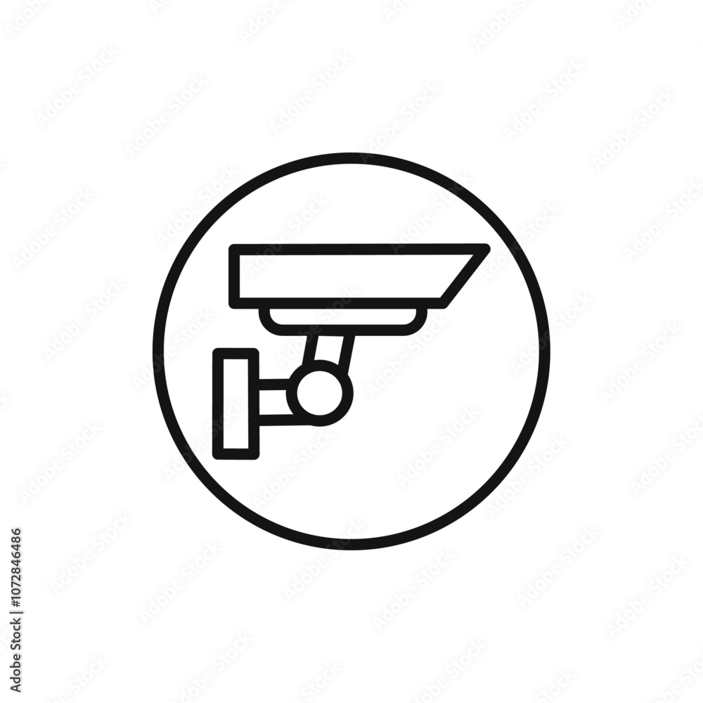 surveillance icon vector line logo art surveillance icon vector line logo art