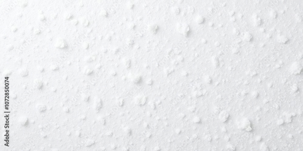 Obraz premium Grainy white plastic background resembling snowfall, macro, clean