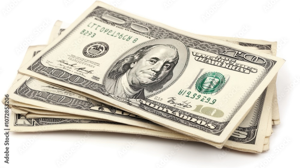 Stack of American fifty dollar bills arranged neatly for a financial theme, representing wealth, business transactions, and economic concepts in a crisp, clear view. Stack of American fifty dollar bills arranged neatly for a financial theme, representing wealth, business transactions, and economic concepts in a crisp, clear view.