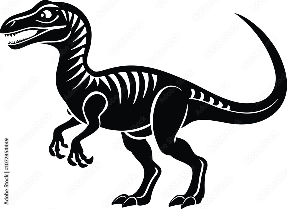 dinosaur silhouette, T-rex monster reptiles, Tyrannosaurus vector dinosaur silhouette, T-rex monster reptiles, Tyrannosaurus vector