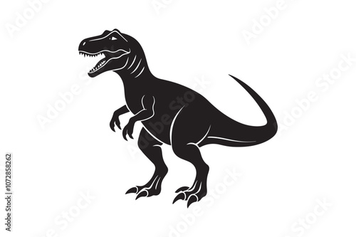 Dinosaurs  Silhouette vector illustration, Dinosaurs  Silhouette, Dinosaurs  Silhouette Bundle 