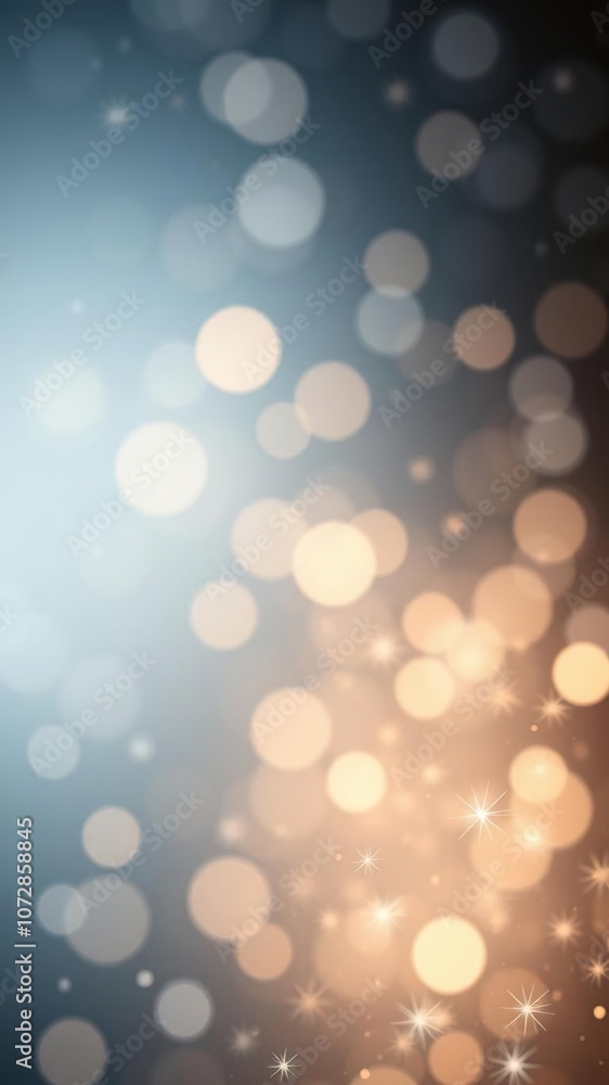 A festive Christmas spark background with shimmering snowflakes, white, decoration