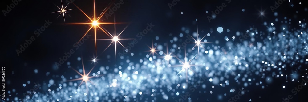 Sparkling starlight on a shimmering crystal background, shining bright, glowing, iridescent Sparkling starlight on a shimmering crystal background, shining bright, glowing, iridescent