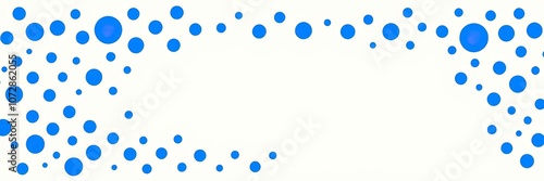 Blue dots arranged in a random, organic pattern on a neutral-toned background, blue dots, shape, design