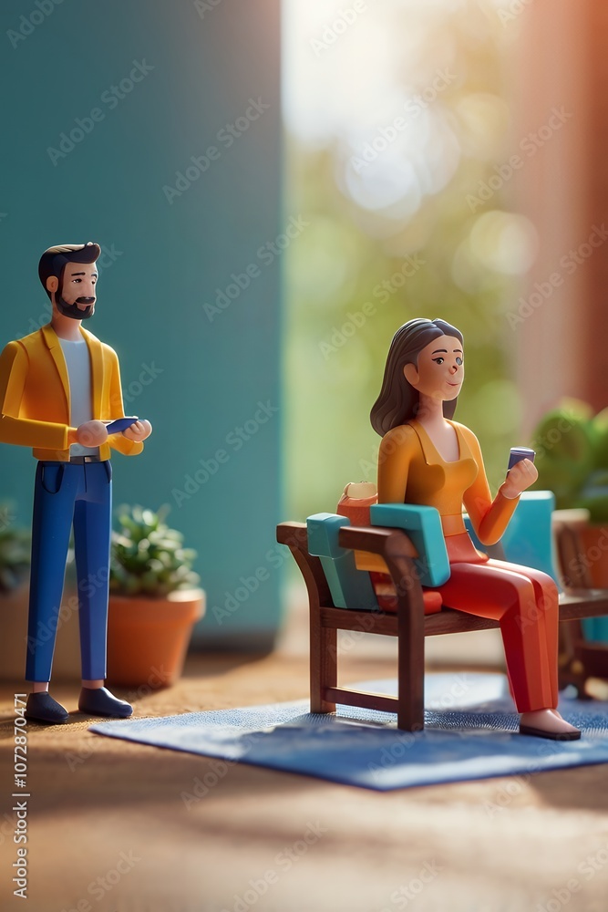 A diverse set of flat design characters engaged in everyday activities like working, exercising, and relaxing, ideal for digital projects. A diverse set of flat design characters engaged in everyday activities like working, exercising, and relaxing, ideal for digital projects.