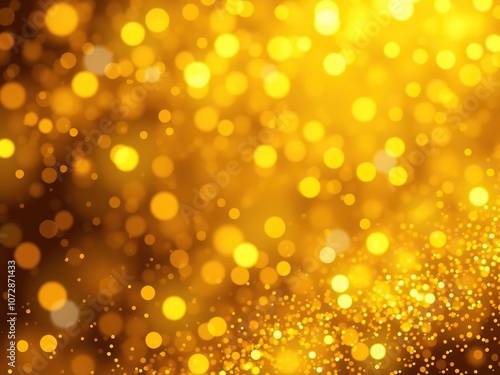 Shimmering gold particles creating a dazzling sparkle background, glamorous, texture, sparkle