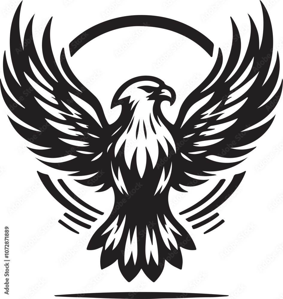 Obraz premium eagle logo vector