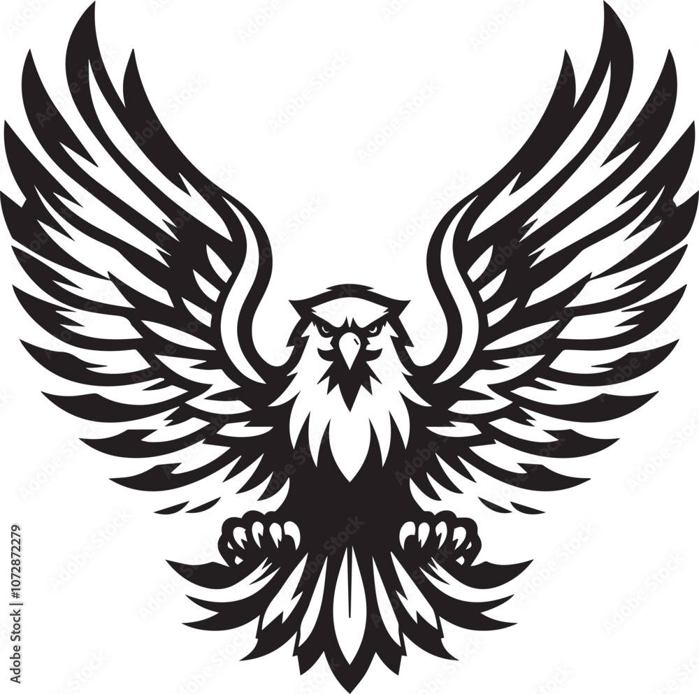 Obraz premium eagle logo vector