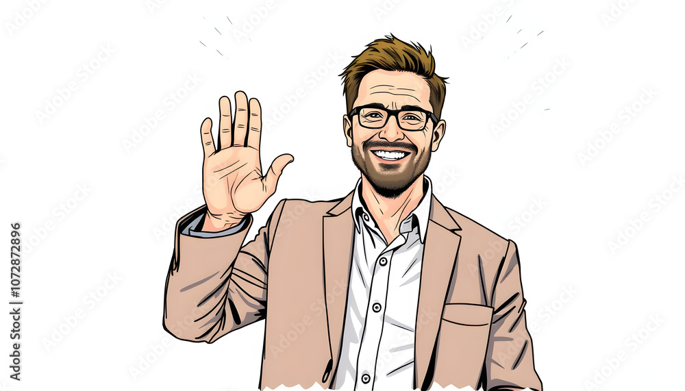 full body mature man doing a success gesture isolated with white highlights, png full body mature man doing a success gesture isolated with white highlights, png