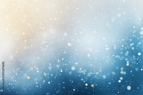 A soft, gradient winter abstract background blending blues, grays, and warm beiges, evoking a peaceful winter landscape with minimalism and seasonal softness. 