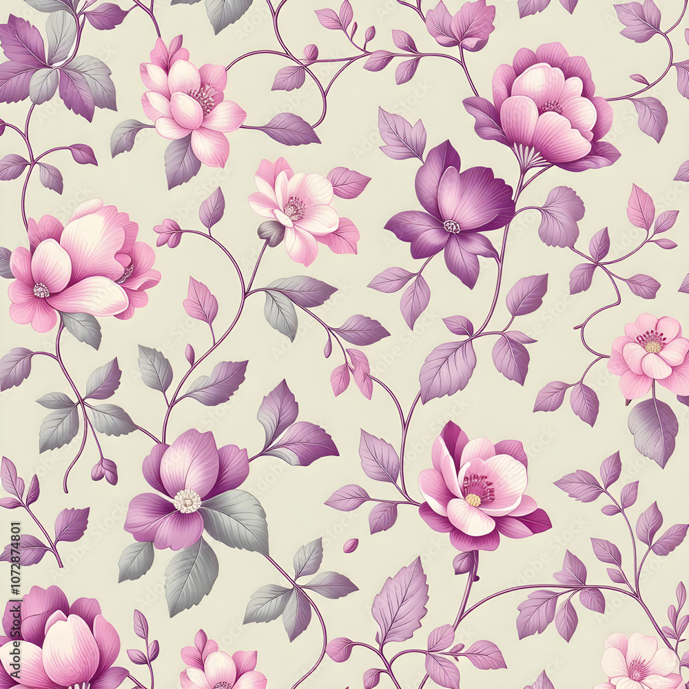 seamless pattern with flowers seamless pattern with flowers