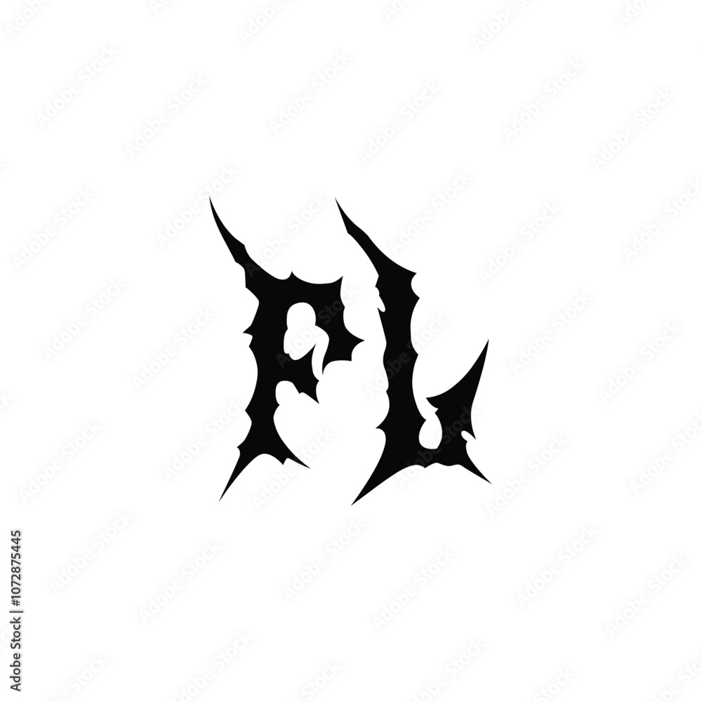 FL monogram logo design letter text name symbol monochrome logotype alphabet character simple logo FL monogram logo design letter text name symbol monochrome logotype alphabet character simple logo