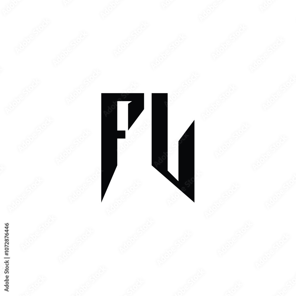 FL monogram logo design letter text name symbol monochrome logotype alphabet character simple logo FL monogram logo design letter text name symbol monochrome logotype alphabet character simple logo