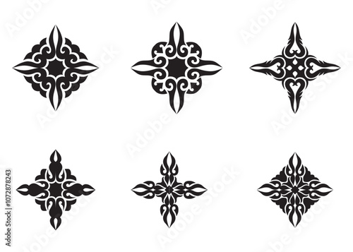 Mandala vectore design corner
