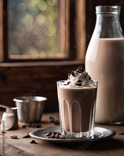 iced coffee, chocolate, nuts, coffee drink, cold beverage, refreshing, summer drink, chilled, creamy, dessert drink, sweet, indulgent, coffee lover, iced latte, mocha, caffeine, refreshing drink, frot photo