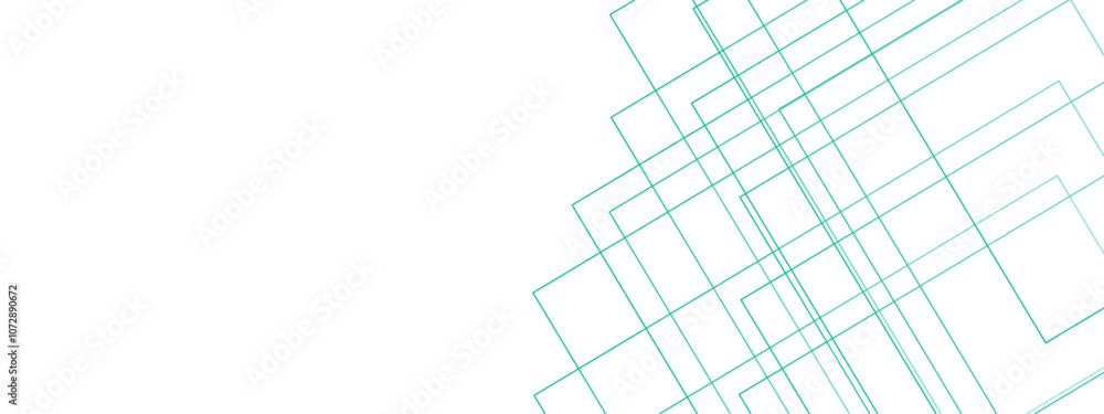 Obraz premium White minimal blue line design. baseness technology and communication concept Design Decoration. white and Blue geometric banner pattern background.