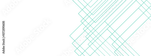 White minimal blue line design. baseness technology and communication concept Design Decoration. white and Blue geometric banner pattern background.