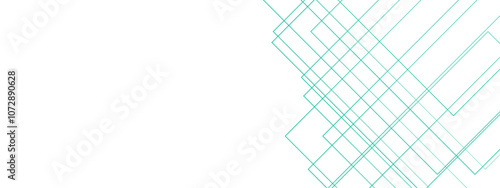 White minimal blue line design. baseness technology and communication concept Design Decoration. white and Blue geometric banner pattern background.