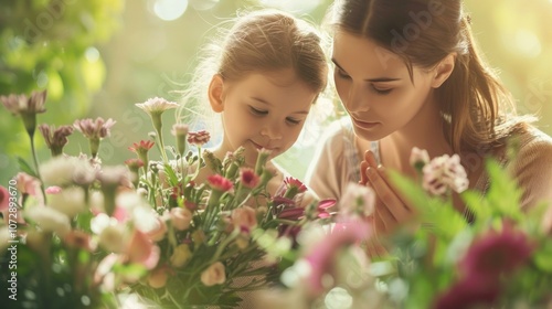 Male florist organising flowers for customer from home