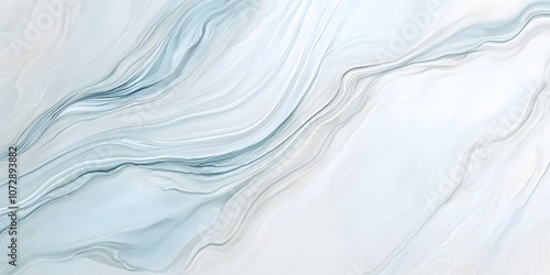 Wallpaper Mural Marble-Like Abstract Texture with Soft Blue Tones Torontodigital.ca