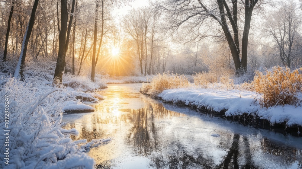 First Day of Winter, copy space First Day of Winter, copy space