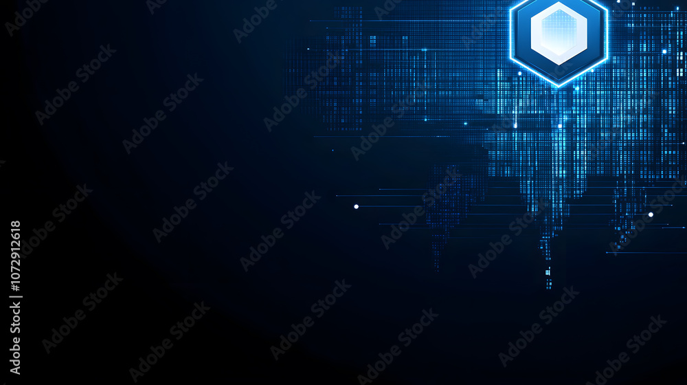 Obraz premium Futuristic technology abstract background