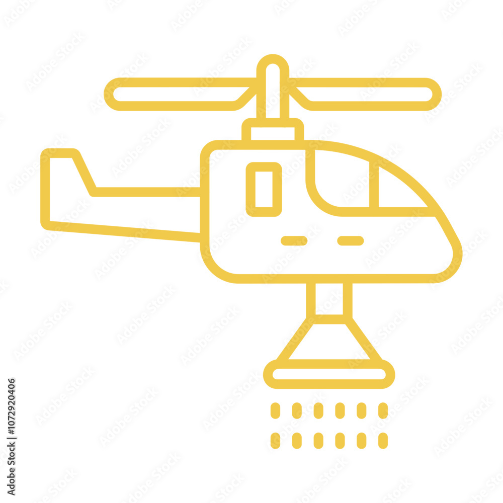 Firefighter Helicopter Icon Firefighter Helicopter Icon