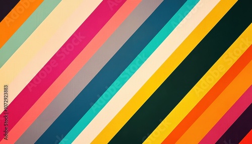 Free Download Abstract Diagonal Stripes of Vibrant Colors - GFXLoad