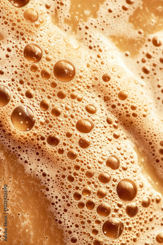 A close-up of bubbles in a creamy, frothy liquid, showcasing a texture of rich foam and golden tones. A close-up of bubbles in a creamy, frothy liquid, showcasing a texture of rich foam and golden tones.