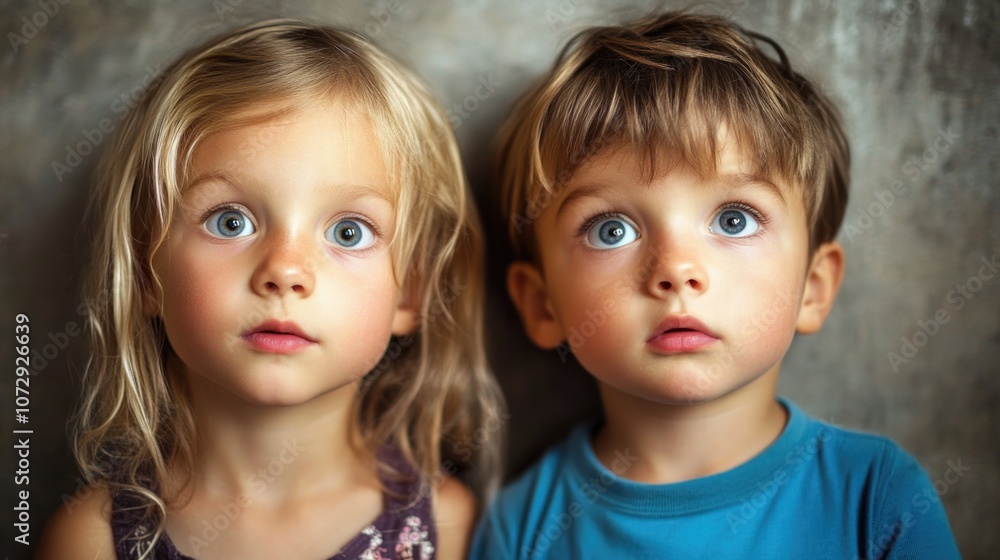 Children friends standing together Children friends standing together