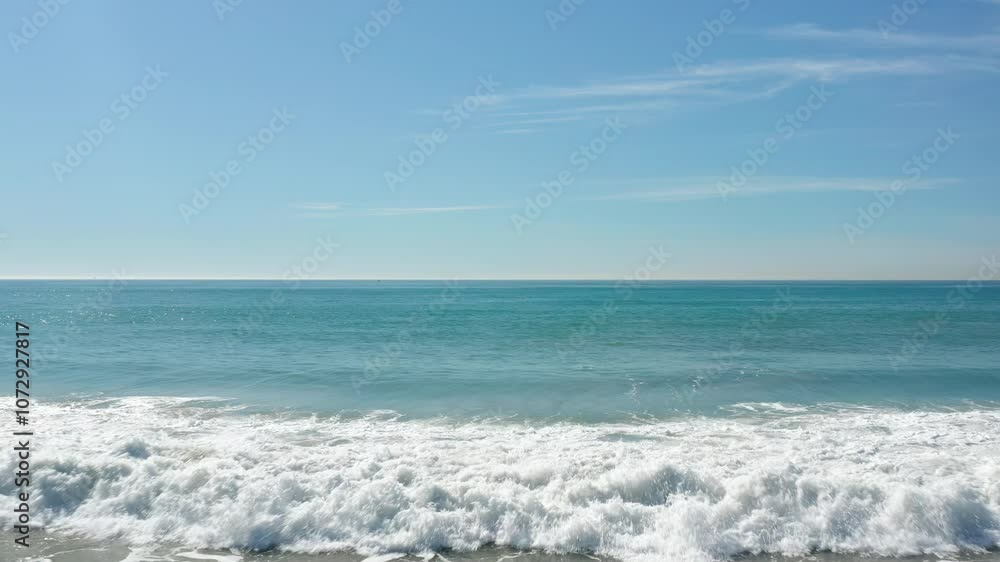Aerial view of San Clemente California’s stunning coastline and waves Aerial view of San Clemente California’s stunning coastline and waves