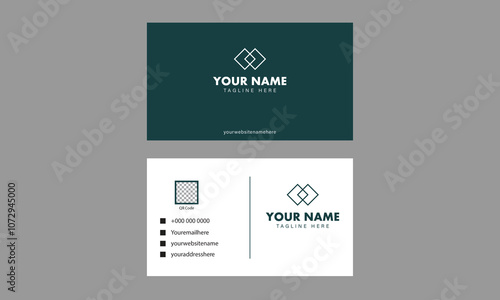 Simple Business Card Layout.