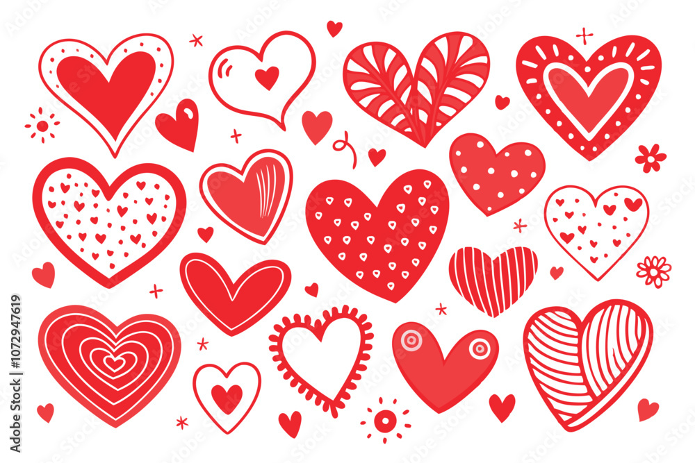Collection of heart vector set clipart design, red heart, Symbols, signs flat icons. Love, valentine icon, isolated. Collection of heart vector set clipart design, red heart, Symbols, signs flat icons. Love, valentine icon, isolated.