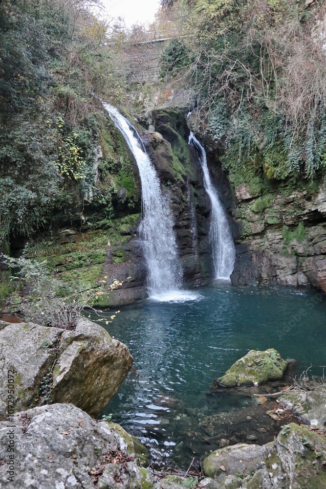 Carpinone - Cascata Grande al termine del sentiero
