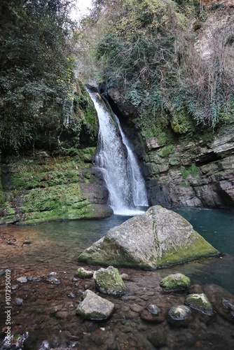 Carpinone - Cascata Carpino dalla riva