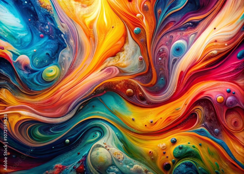 Abstract Colorful Fluid Art Background Texture with Ink and Mixed Textures in Architectural Photography - A Vivid Exploration of Color and Form Abstract Colorful Fluid Art Background Texture with Ink and Mixed Textures in Architectural Photography - A Vivid Exploration of Color and Form