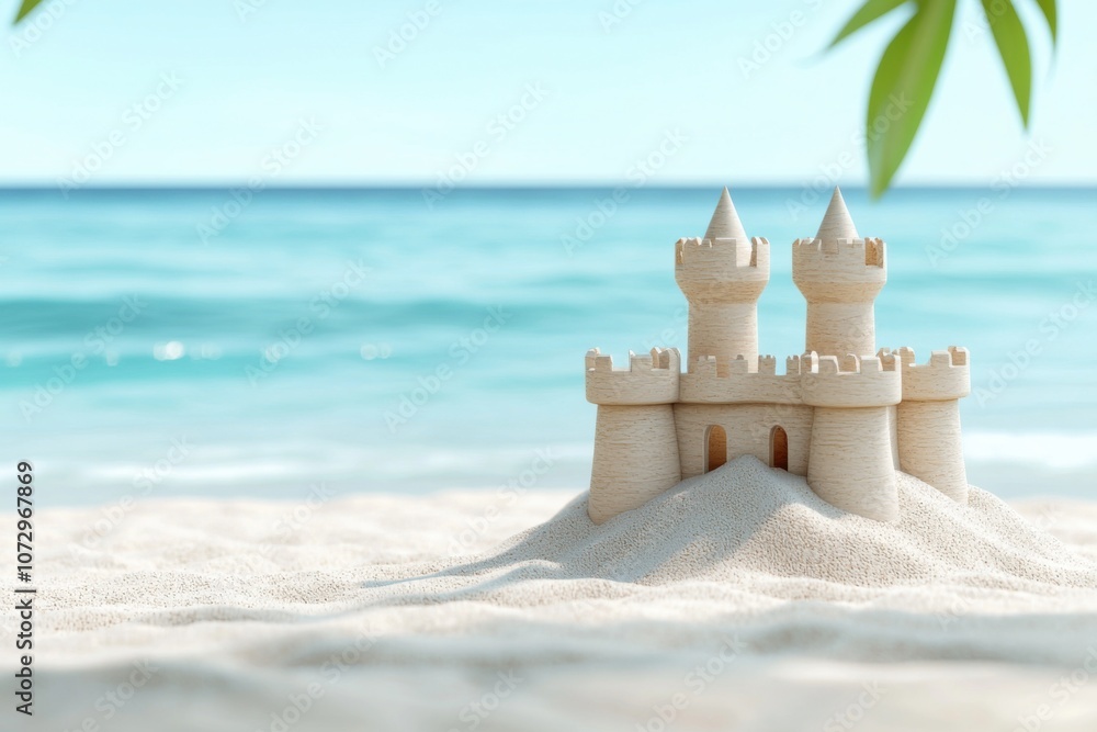 Build the ultimate sandcastle on a sunny beach and enjoy a day of fun in the sun Build the ultimate sandcastle on a sunny beach and enjoy a day of fun in the sun